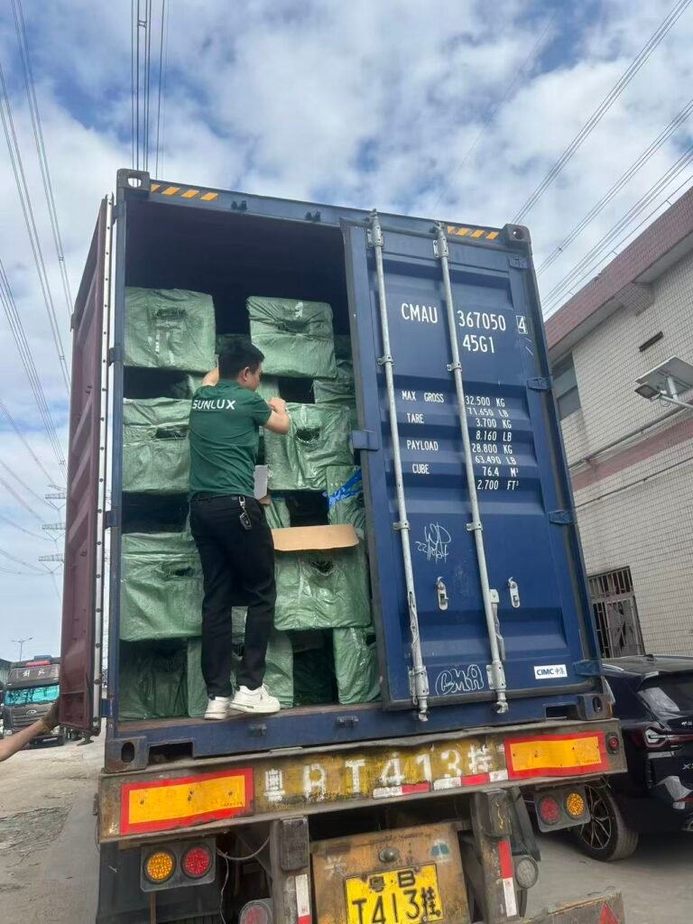 216 Units Smart Street Light Poles (6 Containers, 36 Units/Container) for Ethiopia