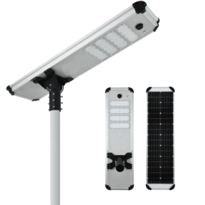SUNLUX SL-SC01 solar LED street light with CCTV camera product set including lamp and solar panel