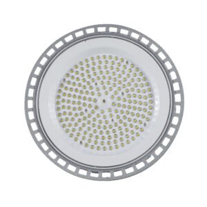 SUNLUX UFO LED High Bay Light Front View with SMD 2835 LEDs