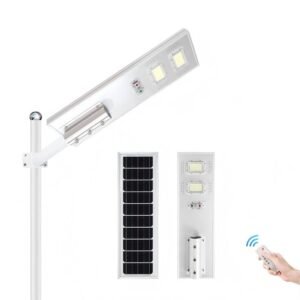 SUNLUX All In One Solar Street Light with Remote Control and Solar Panel