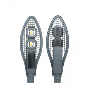 SUNLUX SLST04P100 All In One Solar Street Light front and back view