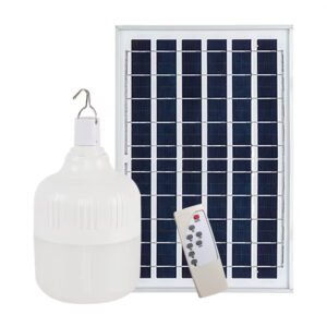 SLSB01 Solar LED Bulb with Solar Panel and Remote Control
