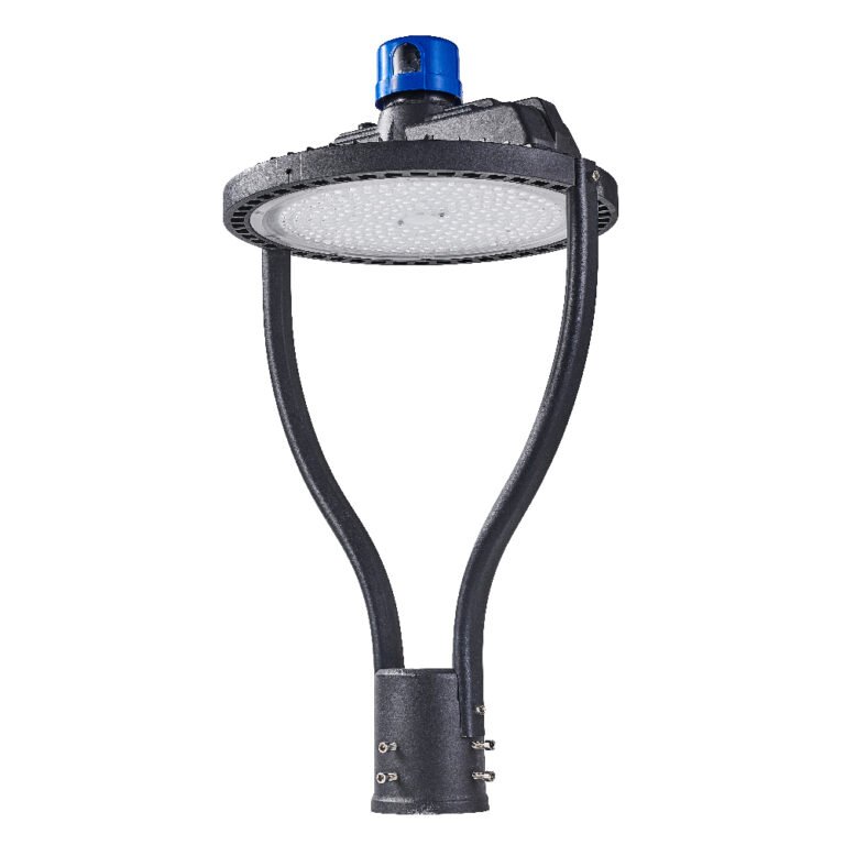 SUNLUX LED garden light with photocell sensor front view