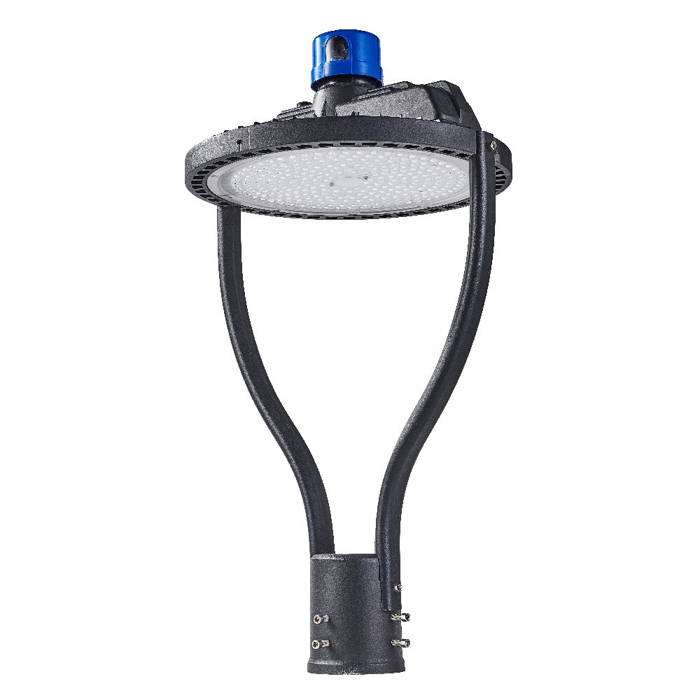 SUNLUX LED garden light with photocell sensor front view