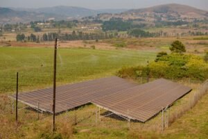 Illustration of How Do Solar Street Lights Work: Components, Wiring & Power Flow