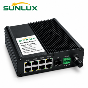 SUNLUX Smart Pole Gateway SL-SCB01 with PoE RJ45 Network Interfaces