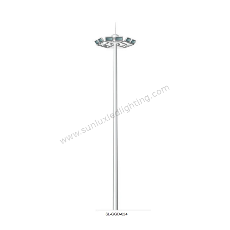 Selected high mast pole SL-GGD-024