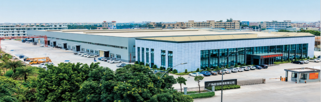 SUNLUX Lighting LED lighting and smart pole manufacturing factory in China, offering OEM ODM solutions for importers and wholesalers.